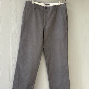 Dockers Men's Dress Plants Straight Fit Size 36x30 Gray